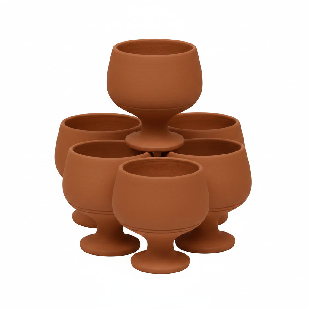Clay Vine Glass (6 PCs)