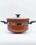 Clay Karahi (Glazed) cooking capacity 1 to 1.5kg